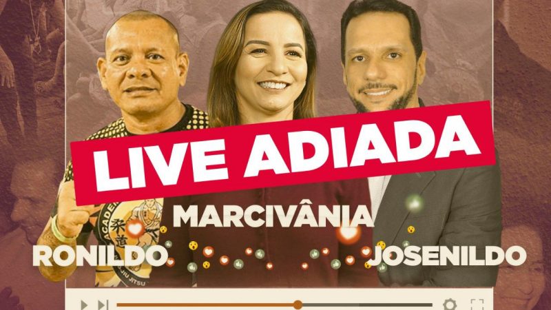 Santana: Live da Professora Marcivânia é adiada