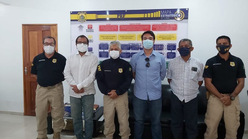 Em visita do deputado Camilo, PRF-Amapá reconhece investimentos dos socialistas