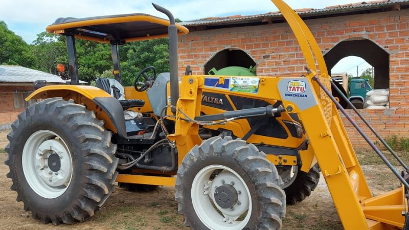 São João do Maruanum recebe trator e equipamentos agrícolas de emenda de Capi