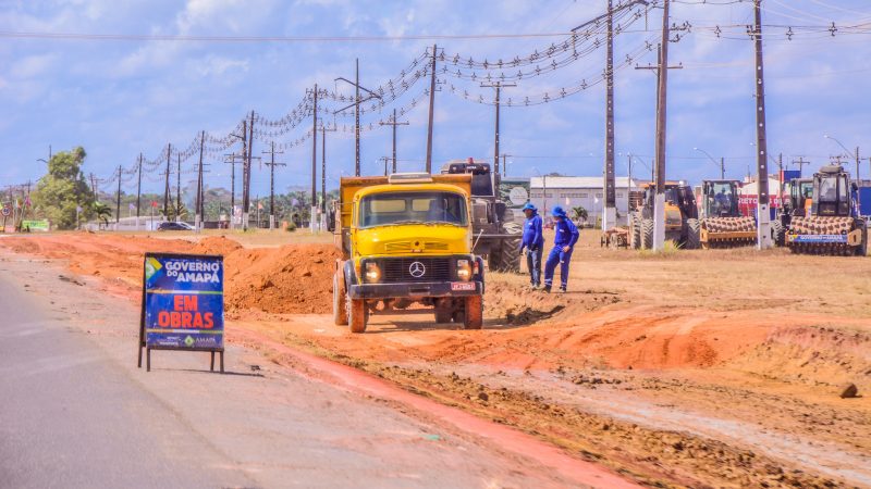 Obras da nova Rodovia Duca Serra avançam no trecho de Santana