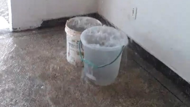 Chuva forte: Posto de Saúde de Santana é alagado