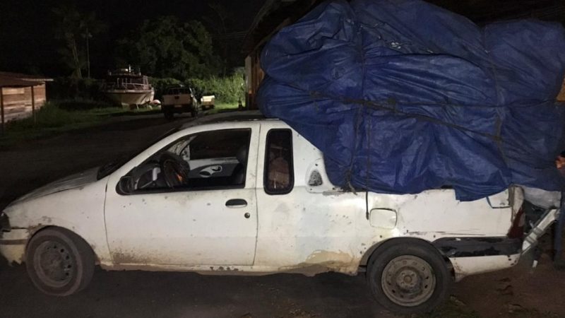 Batalhão Ambiental apreende carvão vegetal ilegal.