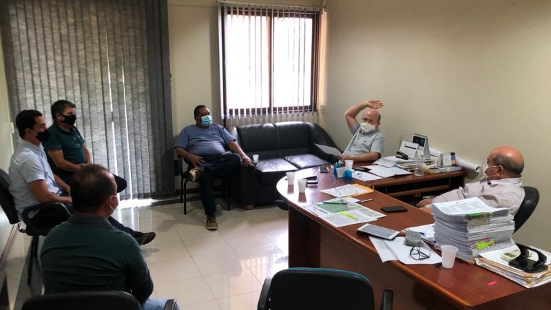 Santana: prefeito eleito Bala Rocha e Setrap iniciam tratativas para asfaltamento