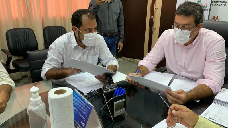 Deputado Camilo é recebido pelo prefeito Furlan e apresenta mais de R$ 5 milhões para Macapá