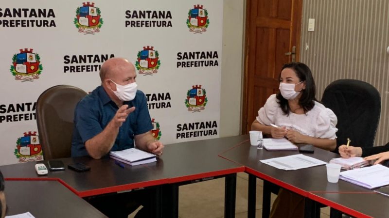 Santana: Prefeito Bala Rocha e deputada Marcivânia tratam sobre emendas para o município