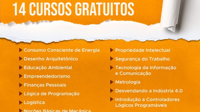 SENAI apresenta cursos EAD gratuitos para a população