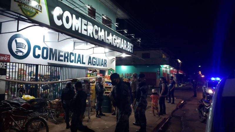 COVID-19: fiscalização continua em Santana e estabelecimento é multado