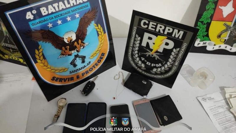 Em Santana: suspeito de roubo é preso por policiais do 4° batalhão