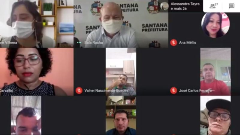 Após eleição virtual, conselheiros do FUNDEB são empossados em Santana