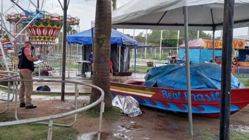 Homicídio: em parque de diversões, homem é morto à facadas