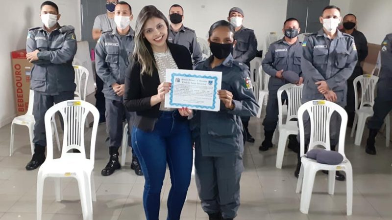 Policiais do 4° Batalhão participam de palestra sobre a Lei de Abuso de Autoridade