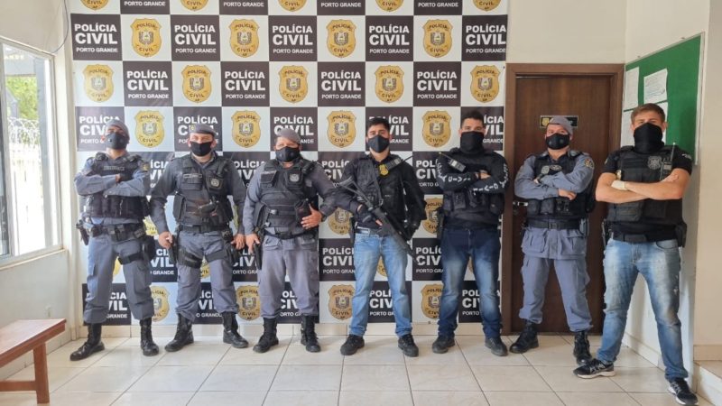 Em Porto grande, forças de segurança prendem integrantes de organizações criminosas