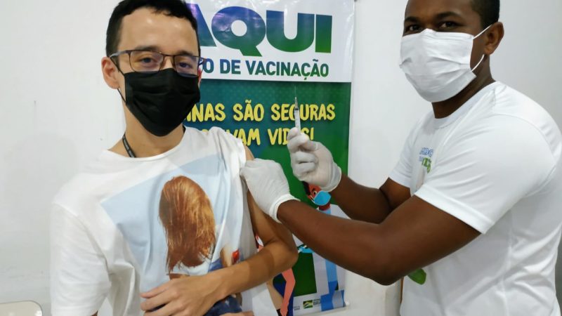 Santana: 80% da população já foi vacinada com pelo menos a primeira dose contra a Covid-19