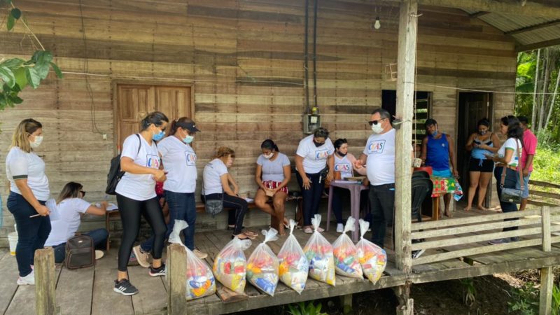 Comunidades quilombolas de Santana recebem equipes do Centro de Referências de Assistência Social volante