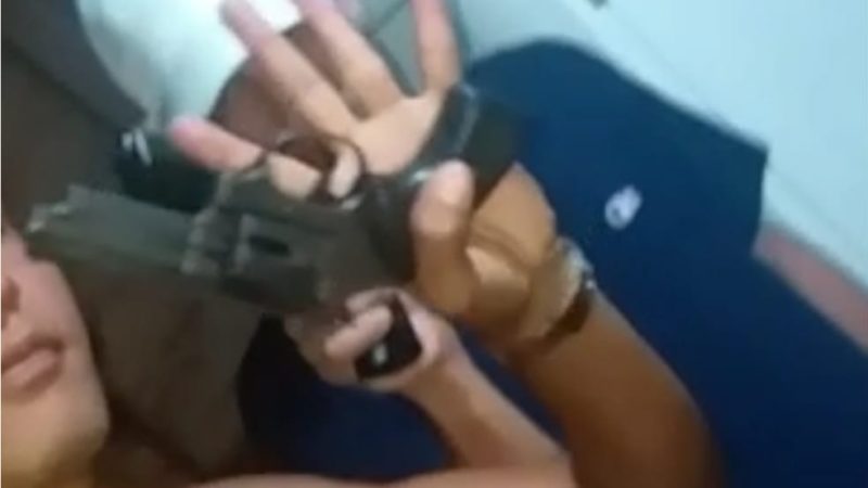 Foragido que ostentava arma de fogo em vídeo nas redes sociais é preso em Santana