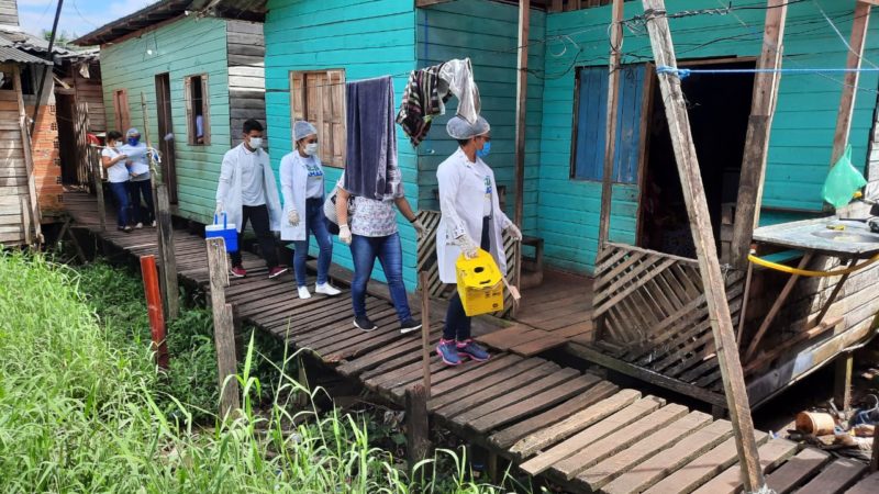 Ação conjunta entre PMS e SVS inicia etapa de vacinação contra o sarampo em Santana