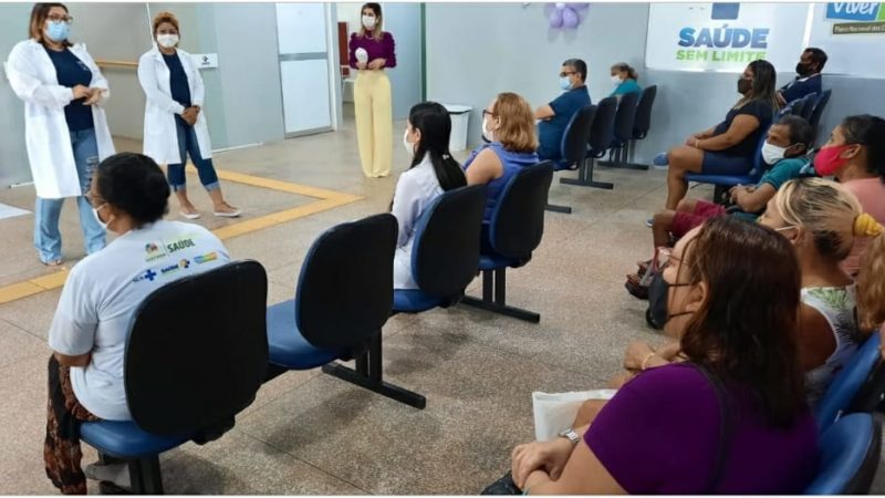 Agosto lilás tem ações de conscientização e enfretamento à violência contra à Mulher nas unidades de saúde