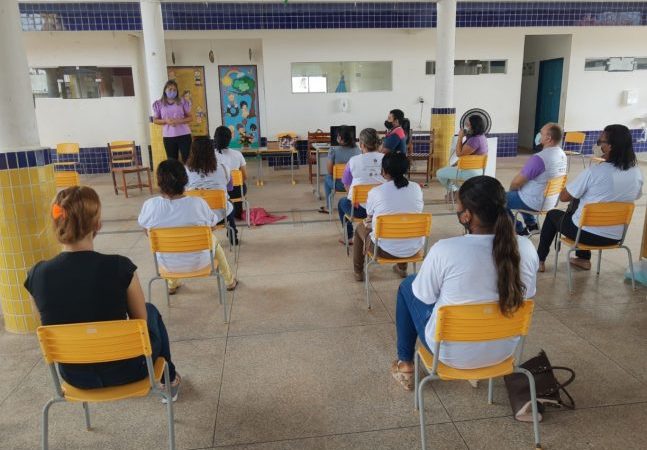 Programação: Palestra educacional com o tema Violência Doméstica é discutidaem evento