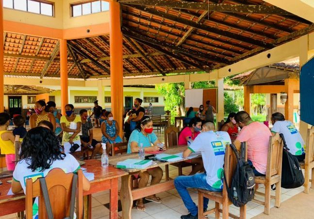 Bolsa Família: recadastramento do programa chega à comunidade do Anauerapucu