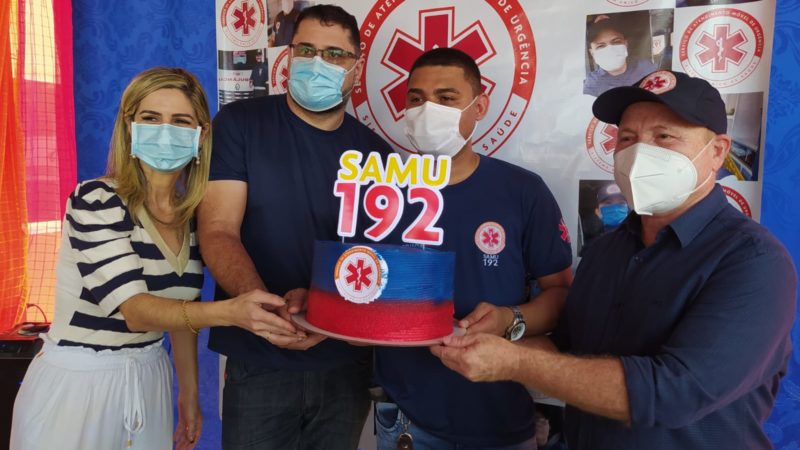 SAMU comemora 15 anos do serviço em Santana