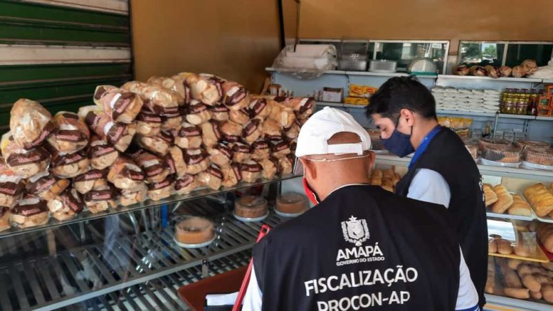 Vigilância Sanitária de Santana e PROCON fiscalizam pontos de venda de açaí e panificadoras do município