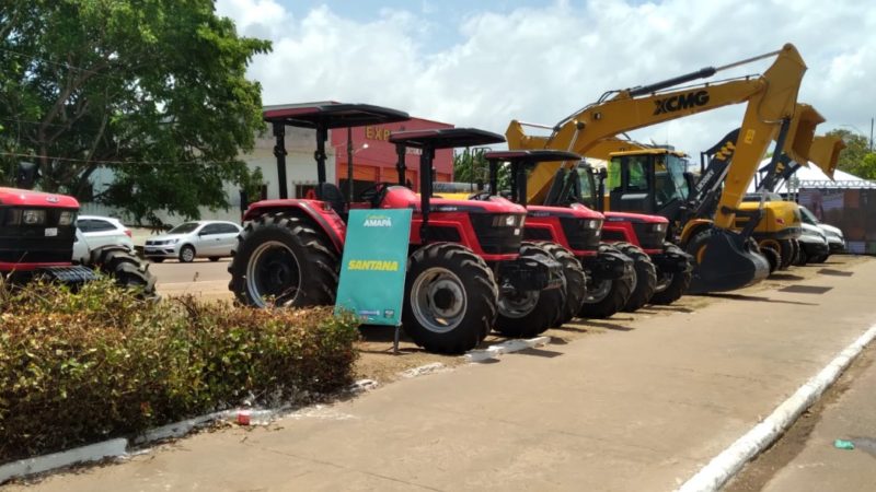 Santana: Frota com 20 máquinas darão suporte à limpeza, infraestrutura e agricultura
