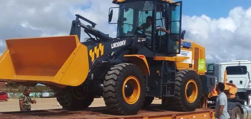 PMS desloca homens e máquinas para realizar manutenção em ramal do Distrito de Massaranduba