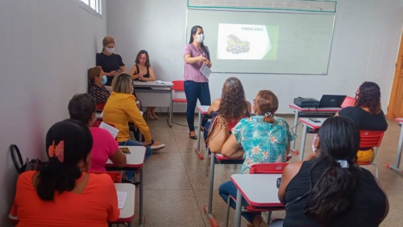 Rede municipal de ensino promove capacitação sobre segurança alimentar