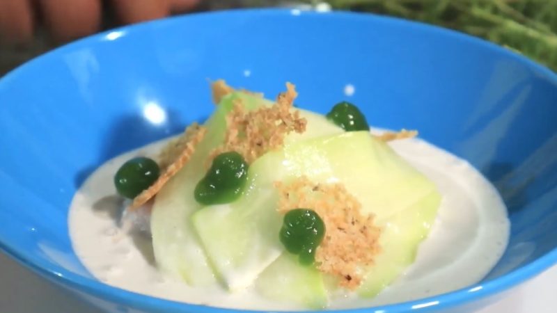 Cozinha Show: no 1° dia do Festival Sabores de Santana peixe curado chama a atenção do público