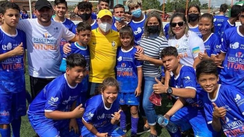 Em Santana, prefeito Bala Rocha participa da aula inaugural do projeto Passaporte para a Vitória