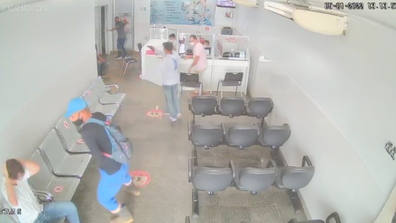 Vídeo: em Macapá, Policial Militar é morto após tentativa de assalto em laboratório