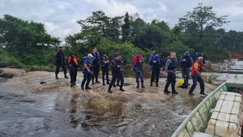 Policia Civil realiza ação para remover cadáver de idoso em comunidade de Oiapoque