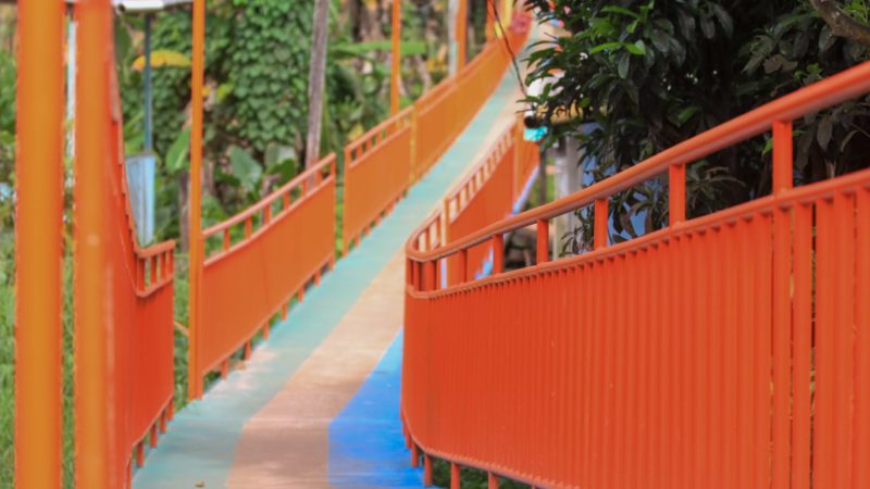 Reta final na obra da Passarela L-15 no Provedor I em Santana