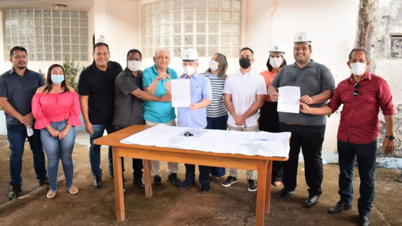 Com recursos próprios PMS inicia pavimentação das avenidas Rui Barbosa e Rio Branco