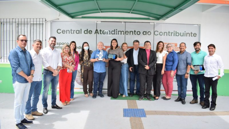 Central de Atendimento ao Contribuinte de Santana recebe visita das entidades comerciais do Amapá