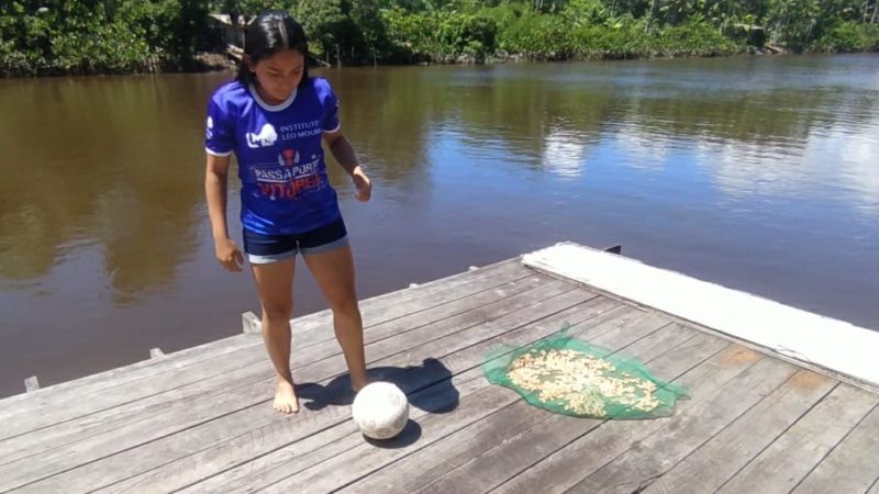 Conheça Raíssa, a jovem promessa do futebol amapaense que sonha jogar no Independente