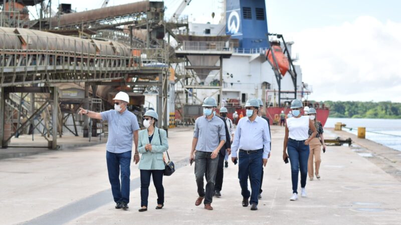 Companhia Docas de Santana recebe visita de comitiva empresarial francesa