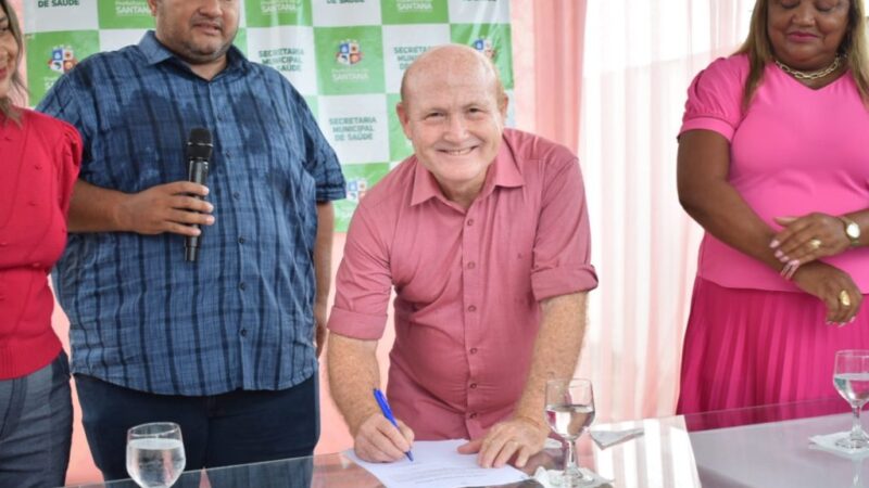 Prefeito Bala Rocha assina ordens de serviço para setor de mamografia e mais sete obras no município