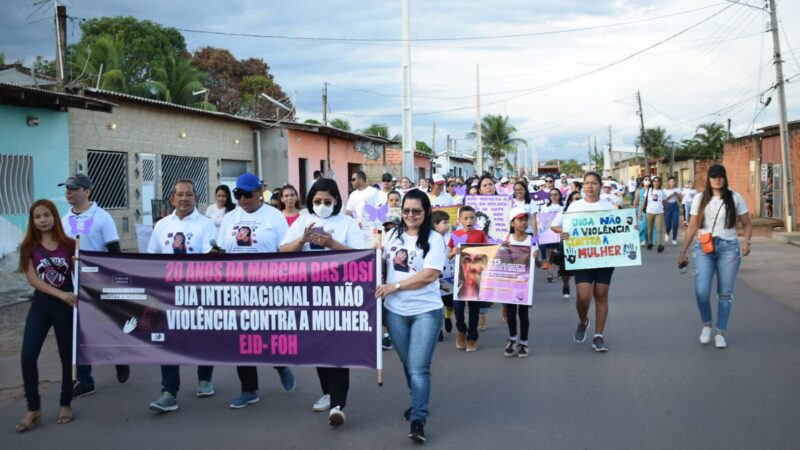 Marcha das Josys: 20 anos nas ruas pelo fim da violência contra a mulher