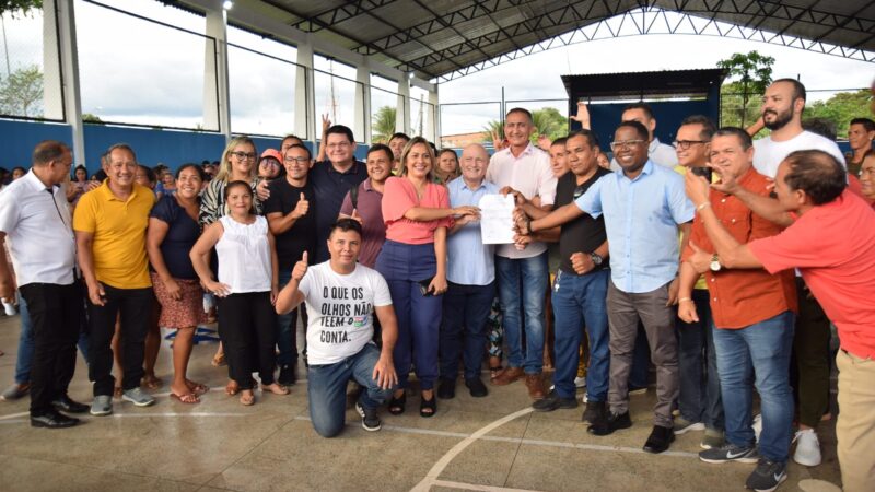 Prefeitura faz reintegração de posse de lotes em comunidade na Zona Norte de Santana