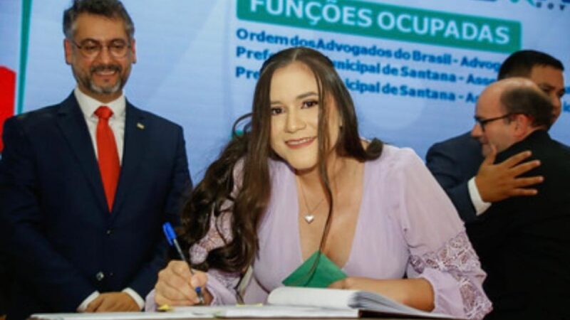 Jovem advogada santanense tomou posse como nova secretária de Juventude do Amapá