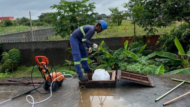 CSA realiza manutenção dos reservatórios de abastecimento do Habitacional Mestre Oscar 
