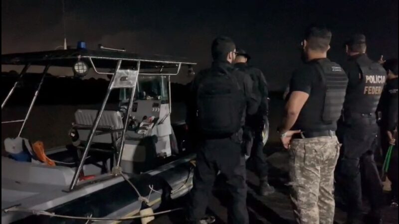 Força Tarefa combate “ratos d’água” que roubavam tinta naval na costa do Amapá