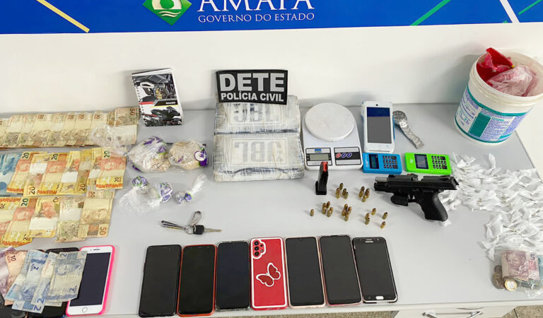 Tráfico: DETE estoura ponto de distribuição de drogas em Santana