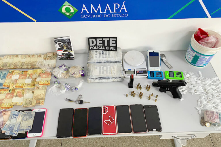 Tráfico: DETE estoura ponto de distribuição de drogas em Santana