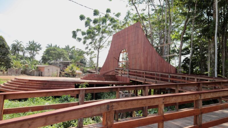 Prefeitura de Pedra Branca avança com as obras de construção do Eco Parque