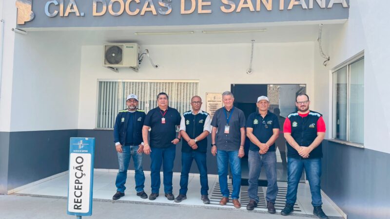 Nova gerência da Antaq na Região Norte 2 é apresentada à Companhia Docas de Santana