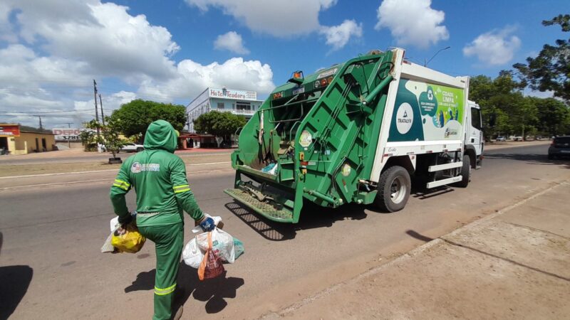 Em Santana, coleta de lixo segue normal nos bairros do município