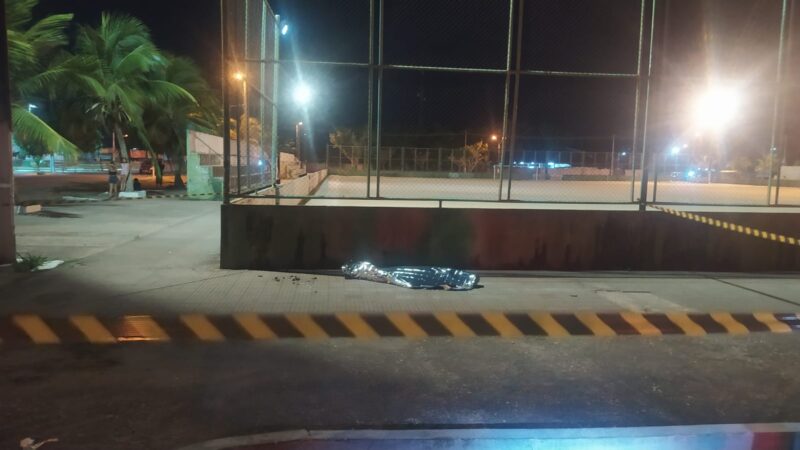 Execução: Jovem é morto a tiros em praça esportiva de Santana