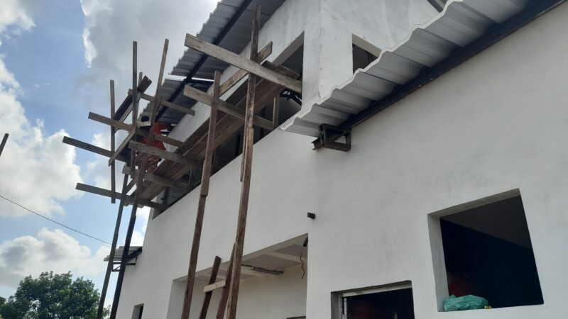 Com 70% de obra avançada, cabine de narração e vestiários da arena do Mutirão do Paraíso devem ser entregues em 2024